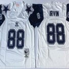 Activewear  Uniform #88 Michael Irving Jerseys Vintage White Throwback Shirt