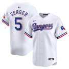 Activewear Baseball Uniform 5 Corey Seager Jerseys White Home Limited Player Shirt