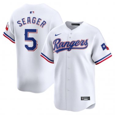 Activewear Baseball Uniform 5 Corey Seager Jerseys White Home Limited Player Shirt
