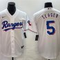 Activewear Baseball Uniform 5 Corey Seager Jerseys White Home Limited Player Shirt