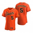 Activewear Baseball Uniform 5 Mike Yastrzemski Jerseys Orange Alternate Elite Shirt