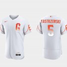 Activewear Baseball Uniform 5 Mike Yastrzemski Jerseys White City Connect Elite Shirt