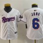 Activewear Baseball Uniform 6 Josh Jung Jerseys White 2024 Gold Collection Shirt