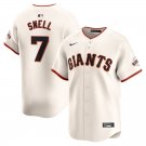 Activewear Baseball Uniform 7 Blake Snell Jerseys Cream Home Limited Player Shirt