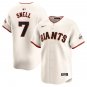 Activewear Baseball Uniform 7 Blake Snell Jerseys Cream Home Limited Player Shirt