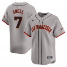 Activewear Baseball Uniform 7 Blake Snell Jerseys Gray Away Limited Player Shirt