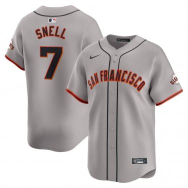 Activewear Baseball Uniform 7 Blake Snell Jerseys Gray Away Limited Player Shirt