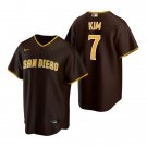 Activewear Baseball Uniform 7 Ha-Seong Kim Jerseys Brown Away Player Game Shirt