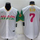 Activewear Baseball Uniform 7 Ha-Seong Kim Jerseys White 2022 City Connect Shirt