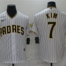 Activewear Baseball Uniform 7 Ha-Seong Kim Jerseys White Home Player Game Shirt
