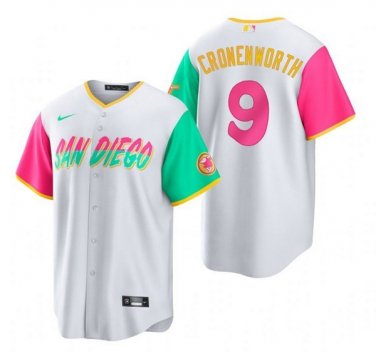 Activewear Baseball Uniform 9 Jake Cronenworth Jerseys White 2022 City Connect Shirt
