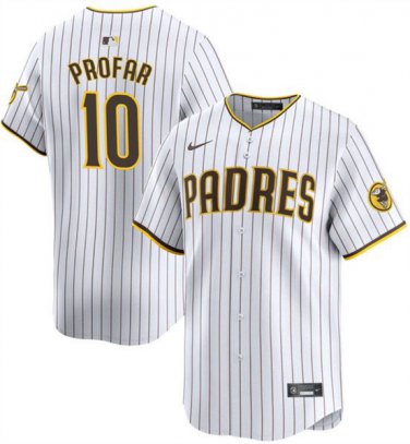 Activewear Baseball Uniform 10 Jurickson Profar Jerseys White Home Limited Shirt