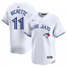 Activewear Baseball Uniform 11 Bo Bichette Jerseys White Home Limited Player Shirt