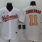Activewear Baseball Uniform 11 Ryan Zimmerman Jerseys White 2020 Gold Program Shirt
