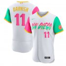 Activewear Baseball Uniform 11 Yu Darvish Jerseys White 2022 City Connect Elite Shirt