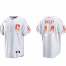 Activewear Baseball Uniform 14 Patrick Bailey Jerseys White City Connect Player Shirt