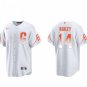 Activewear Baseball Uniform 14 Patrick Bailey Jerseys White City Connect Player Shirt