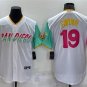 Activewear Baseball Uniform 19 Tony Gwynn Jerseys White 2022 City Connect Shirt