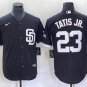 Activewear Baseball Uniform 23 Fernando Tatis Jr. Jerseys Black CoolBase Shirt