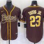 Activewear Baseball Uniform 23 Fernando Tatis Jr. Jerseys Brown CoolBase Shirt