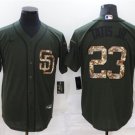 Activewear Baseball Uniform 23 Fernando Tatis Jr. Jerseys Green Salute Service Shirt
