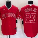 Activewear Baseball Uniform 23 Fernando Tatis Jr. Jerseys Red CoolBase Shirt