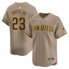 Activewear Baseball Uniform 23 Fernando Tatis Jr. Jerseys Tan Alternate Limited Shirt