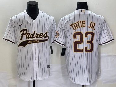 Activewear Baseball Uniform 23 Fernando Tatis Jr. Jerseys White CoolBase Shirt