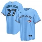 Activewear Baseball Uniform 27 Vladimir Guerrero Jr. Jerseys Blue Alternate Shirt