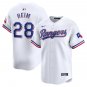Activewear Baseball Uniform 28 Jonah Heim Jerseys White Home Limited Player Shirt