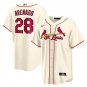 Activewear Baseball Uniform 28 Nolan Arenado Jerseys Cream Alternate Player Shirt
