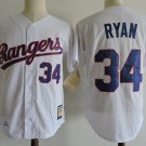 Activewear Baseball Uniform 34 Nolan Ryan Jerseys 1993 Vintage White Throwback Shirt