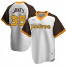 Activewear Baseball Uniform 35 Randy Jones Jerseys White Cooperstown Collection Shirt