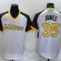 Activewear Baseball Uniform 35 Randy Jones Jerseys White Cooperstown Collection Shirt