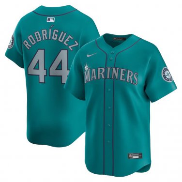 Activewear Baseball Uniform 44 Julio Rodr&Atilde;&shy;guez Jerseys Aqua Alternate Limited Shirt