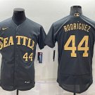 Activewear Baseball Uniform 44 Julio Rodríguez Jerseys Charcoal 2022 All-Star Shirt
