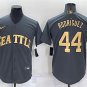 Activewear Baseball Uniform 44 Julio Rodr&Atilde;&shy;guez Jerseys Charcoal 2022 All-Star Shirt