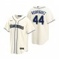 Activewear Baseball Uniform 44 Julio Rodr&Atilde;&shy;guez Jerseys Cream Alternate Player Shirt