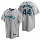 Activewear Baseball Uniform 44 Julio Rodríguez Jerseys Gray Road Player Game Shirt