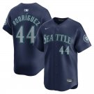 Activewear Baseball Uniform 44 Julio Rodríguez Jerseys Navy Alternate Limited Shirt