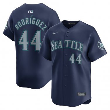 Activewear Baseball Uniform 44 Julio Rodr&Atilde;&shy;guez Jerseys Navy Alternate Limited Shirt