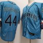 Activewear Baseball Uniform 44 Julio Rodr&Atilde;&shy;guez Jerseys Royal Alternate Elite Shirt