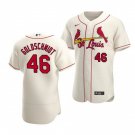 Activewear Baseball Uniform 46 Paul Goldschmidt Jerseys Cream Alternate Elite Shirt
