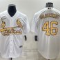 Activewear Baseball Uniform 46 Paul Goldschmidt Jerseys White 2022 All-Star Game Shirt