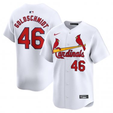 Activewear Baseball Uniform 46 Paul Goldschmidt Jerseys White Home Limited Shirt