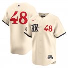 Activewear Baseball Uniform 48 Jacob DeGrom Jerseys Cream City Connect Player Shirt