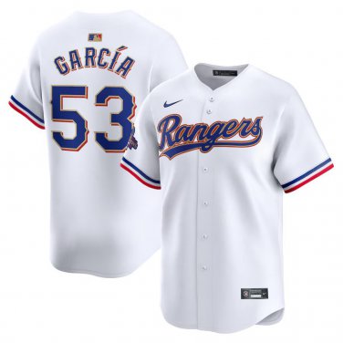 Activewear Baseball Uniform 53 Adolis Garcia Jerseys White 2024 Gold Collection Shirt