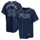 Activewear Baseball Uniform 56 Randy Arozarena Jerseys Navy Alternate Player Shirt