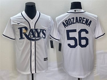 Activewear Baseball Uniform 56 Randy Arozarena Jerseys White Home Player Game Shirt