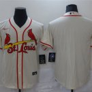 Activewear Baseball Uniform St. Louis Cardinals Blank Jerseys Cream Alternate Shirt
